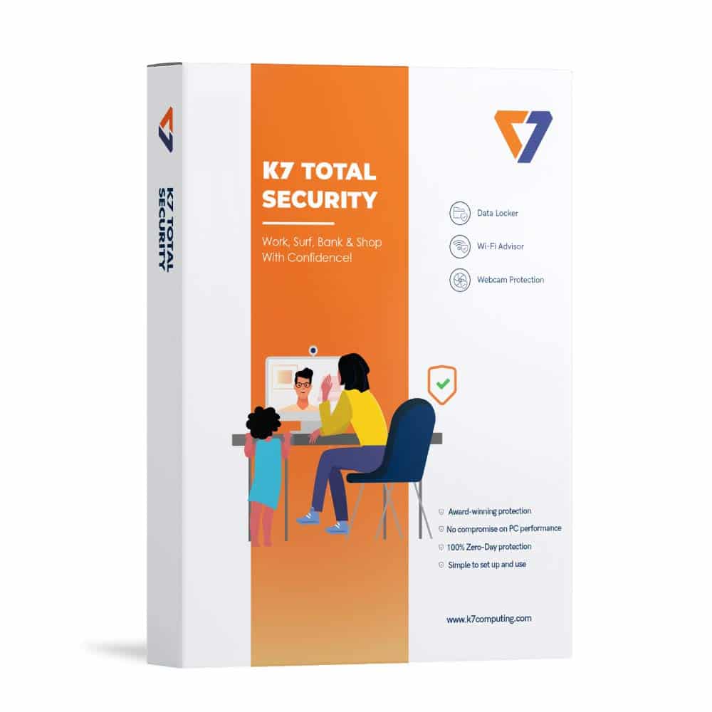 K7 Antivirus Total Security 1PC 1YR