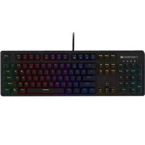 Zebronics Wired Keyboard Gaming MAX Plus V2