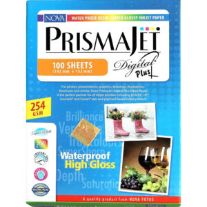 Prismajet Photo Paper 6 X4 100 PC 254 GS