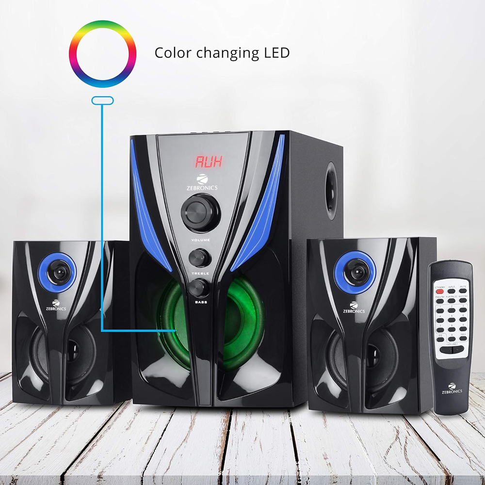 Zebronics Speaker Bluetooth ZEB-Silver