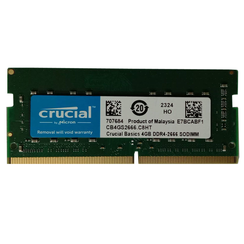 Crucial 4gb Crucial Ram 8gb Ddr4 2666 Mhz Cl19 Crucial 4GB Single