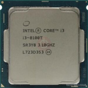 Intel Processor Core i3 8100T 3.10 GHZ