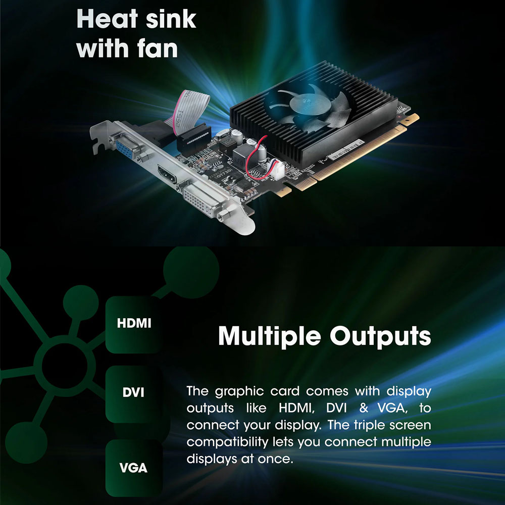 Zebronics Graphics Card 4GB DDR3 Geforce GT730 - Image 4