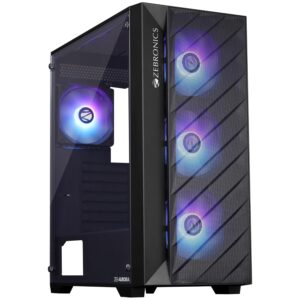 Zebronics Gaming Cabinet Aurora Black
