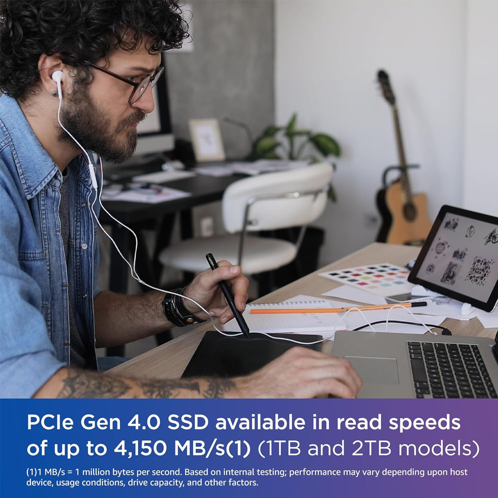 WD NVMe SSD Blue 2280 250GB SN580 - Image 3