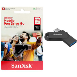 Sandisk Pendrive 128GB USB & Type C 3.1 Mobile 400MBps