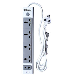 D Link Spike Guard 5port 2mtr 1500w Power Strip DPA-F431