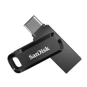 Sandisk Pendrive 64GB USB & Type C 3.2 300 MB/s Dual Drive Go