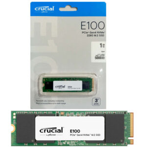 Crucial NVME SSD 1TB 2280 Gen4 E100