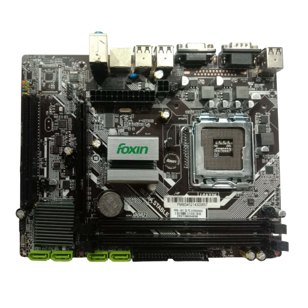 Foxin Motherboard FMB G41 DDR2 775 Socket –