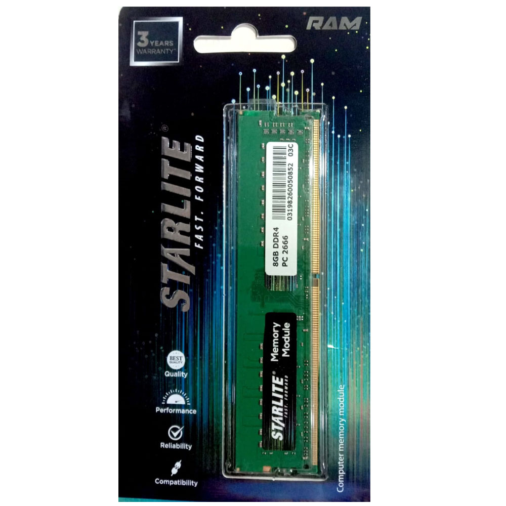 4gb Ddr3 Starlite 8gb Ddr4 Ram Price Starlite Desktop Ram 8GB DDR4 PC 2666