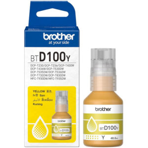 Brother Ink Bottle Yellow BTD 100y 48.8ml