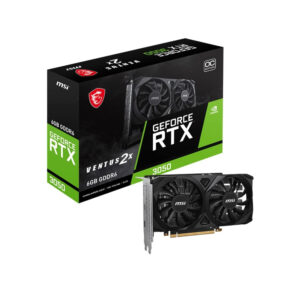 MSI Graphic Card 6GB DDR6 RTX 3050 OC Ventus 2X