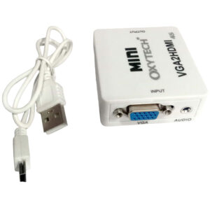 Oxytech VGA to HDMI Connector