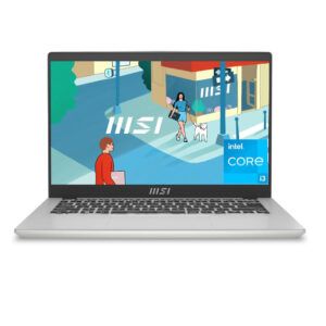 MSI Laptop Modern 14 C13M-1465IN i3 1315U 8GB Ram 512GB SSD Windows11 MSO24 14" Silver